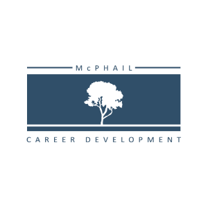 McPhail Career Development original logo with a tree symbol